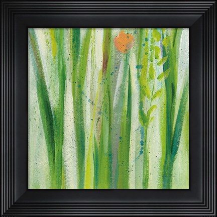 Framed Longstem Bouquet I Square III Print