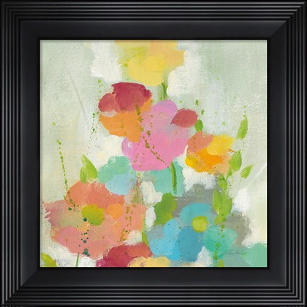 Framed Longstem Bouquet I Square I Print