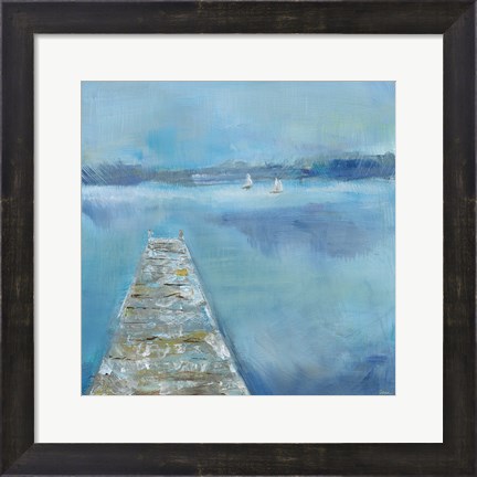 Framed Lake Edge II Print