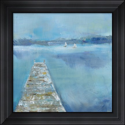 Framed Lake Edge II Print