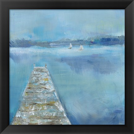Framed Lake Edge II Print