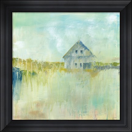 Framed Across the Fields Print