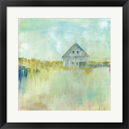 Framed Across the Fields Print