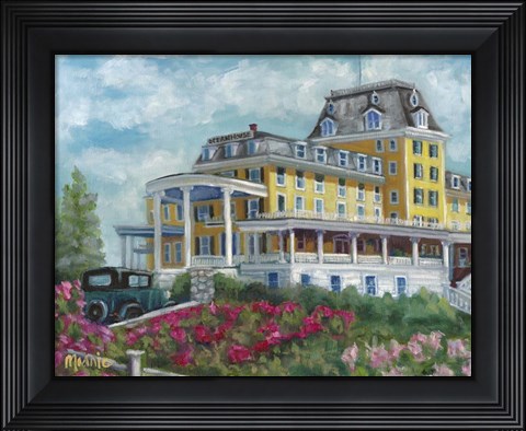 Framed Day At The Coast Print