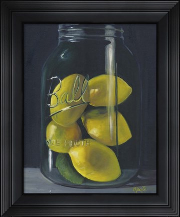 Framed Lemons Print