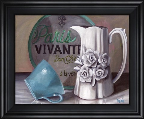 Framed Parisian Still Life Print