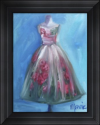 Framed Waiting To Be Worn I Print