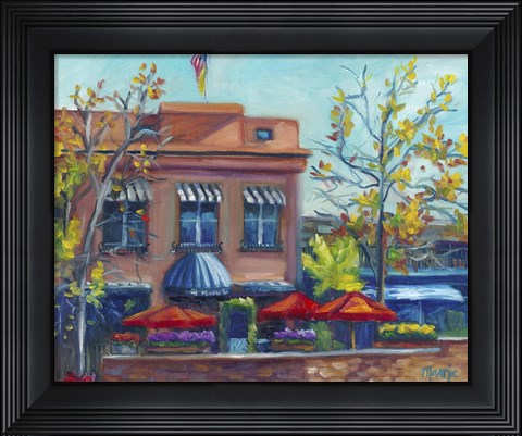 Framed Al Fresco Print