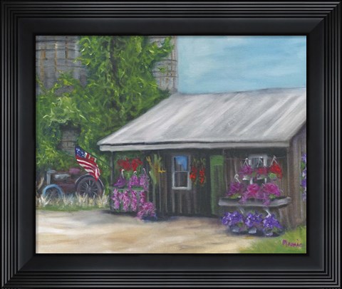 Framed Betsy's Stand Print