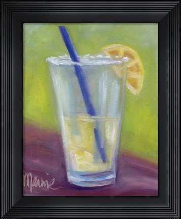 Framed Half full Print