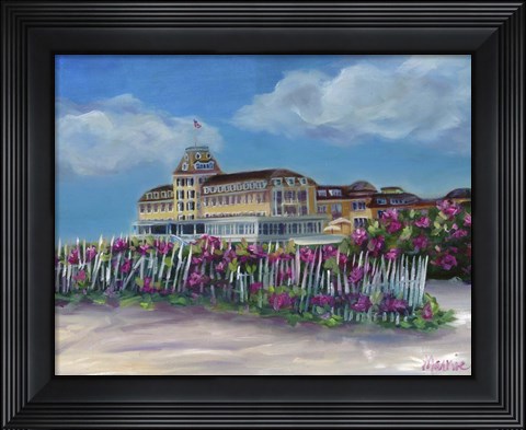 Framed Ocean House Print