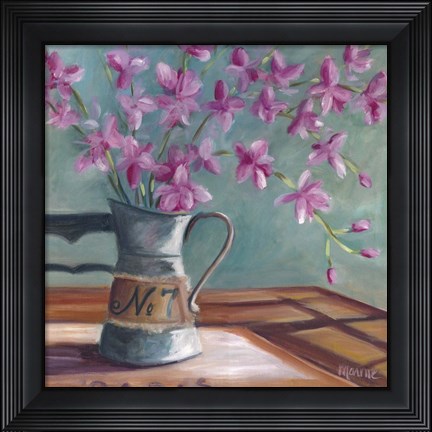 Framed Pitcher of Spring Print