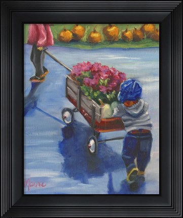 Framed Littlehelper Print