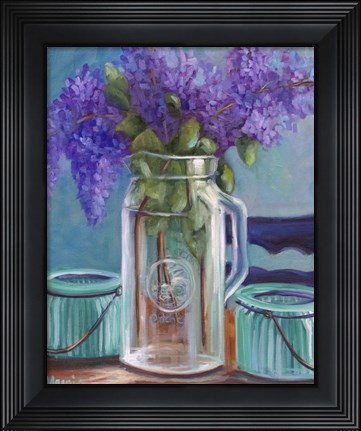 Framed Homestead Lilacs Print