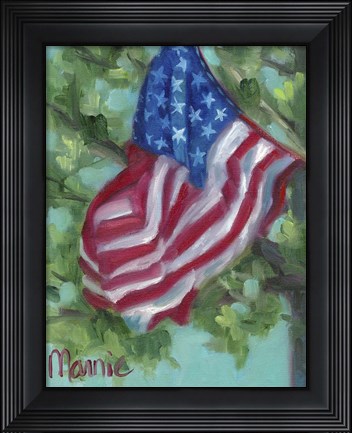 Framed In The Breeze Print