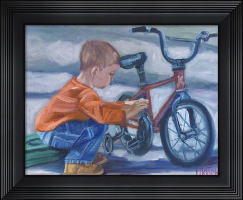 Framed Like Father Like Son Print