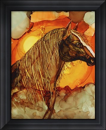 Framed Blazen Spirit Print