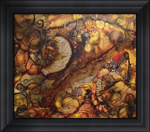 Framed Fossils Print