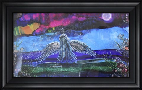 Framed My Dark Angel Print