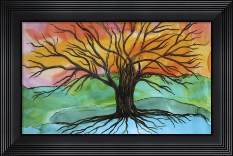 Framed Tree of Joy Print