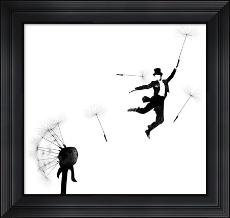 Framed Aurevoir Print