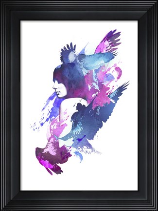 Framed Bloody Fight Print