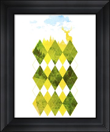 Framed Elegant Forest Print