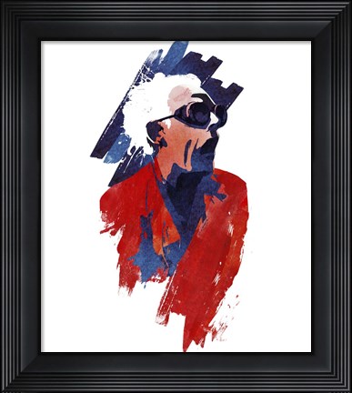 Framed Emett Doc Alpha Print