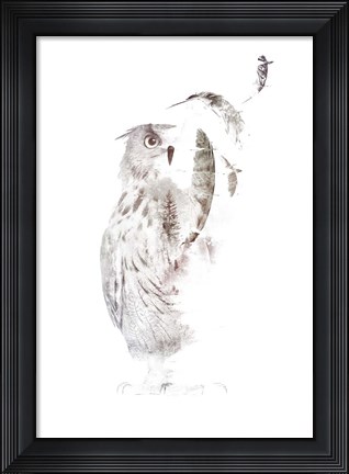 Framed Fade Out Print