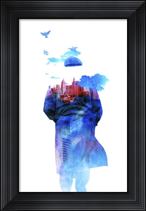 Framed Get Away Color Print