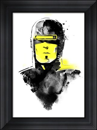 Framed VHS Man Print