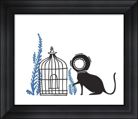 Framed We Can Be Friends Print