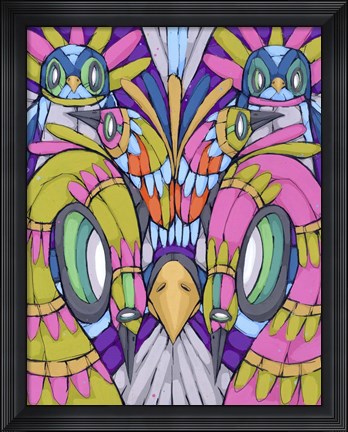 Framed Birds Of A Feather Print