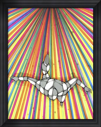 Framed Faster All The Time Print