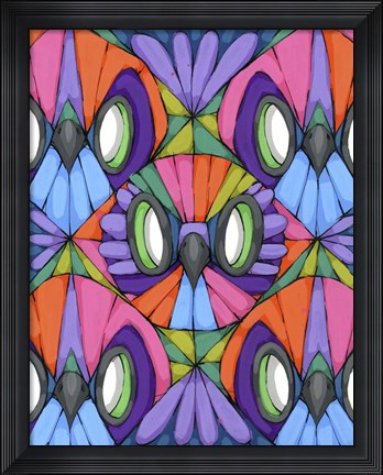 Framed Feathered Display Print