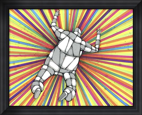 Framed No Bottom In Sight Print