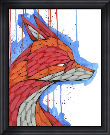 Framed Sly As A Print