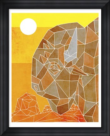 Framed Old West Print