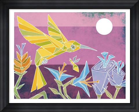 Framed Polinators Print