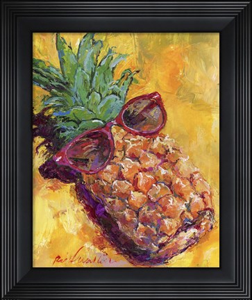 Framed Art Pineapple Print