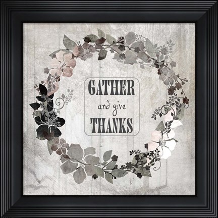 Framed Down On The Farm V3 Print