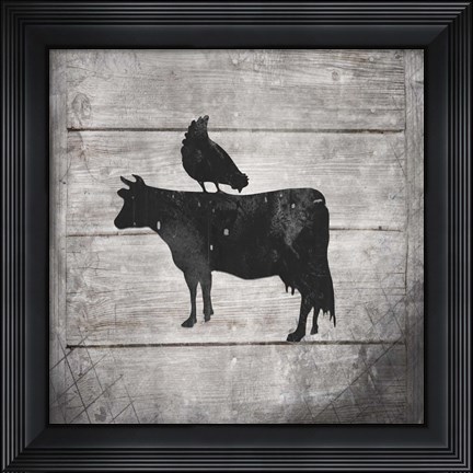 Framed Farm Fresh V8 Print