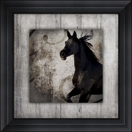 Framed Gypsy Horse Collection V1 8 Print