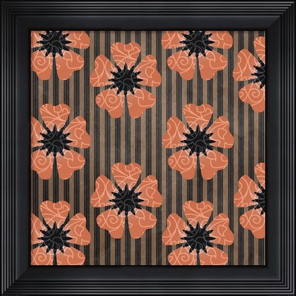 Framed Gypsy Horse Collection Surface Pattern V1 15 Print