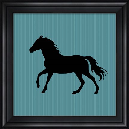 Framed Gypsy Horse Collection Surface Pattern V2 12 Print