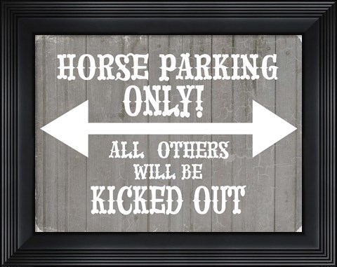 Framed Gypsy Horse Collection Surface Pattern V4 9 Print