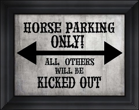 Framed Gypsy Horse Collection Surface Pattern V4 10 Print