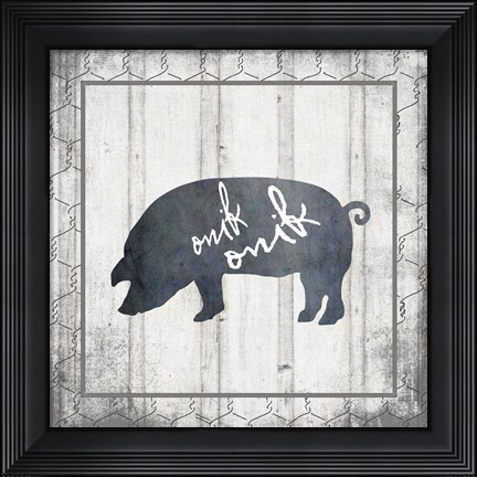 Framed My Farm My Way V5 2 Print