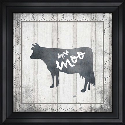 Framed My Farm My Way V5 4 Print