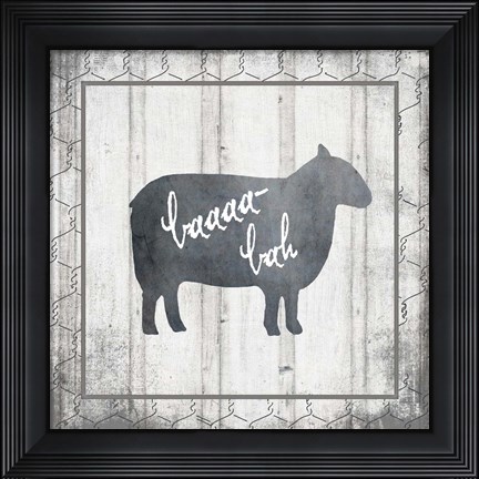 Framed My Farm My Way V5 8 Print